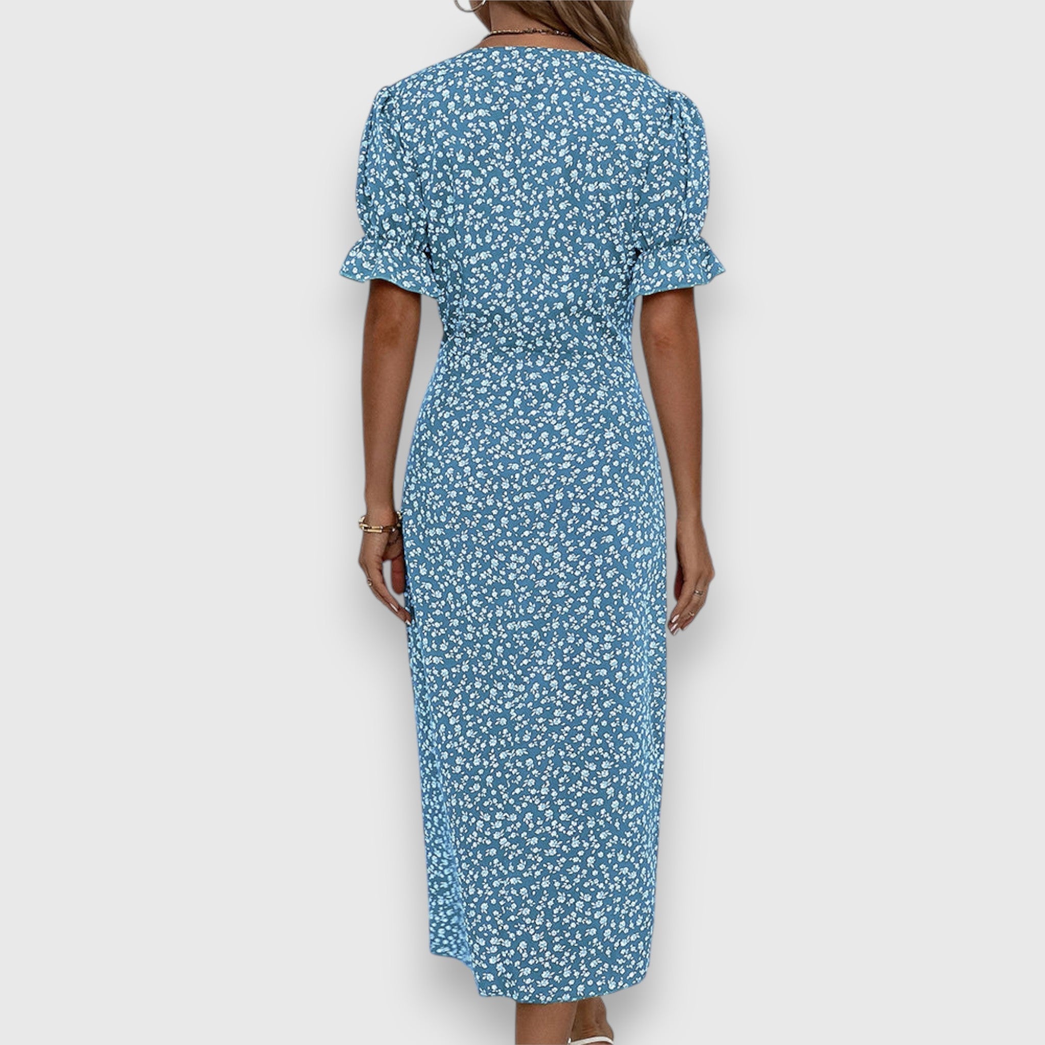 Tessina – Abito Floreale Elegante