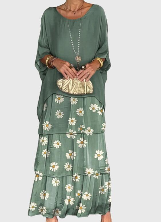 Susan™ | Abito Elegante Lungo e Fluente