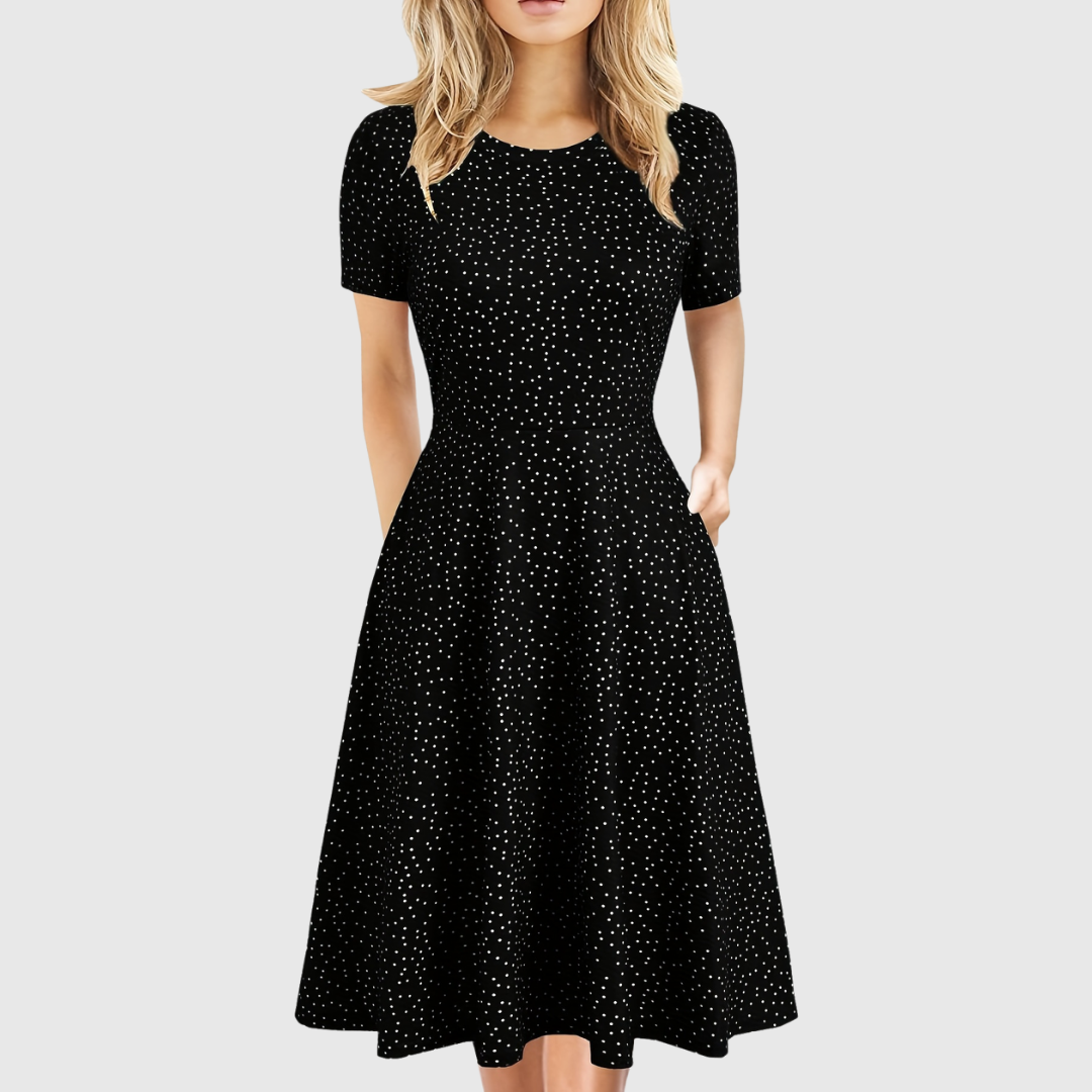 Evelyn Quinn | Vestito Estivo A-Line Retro