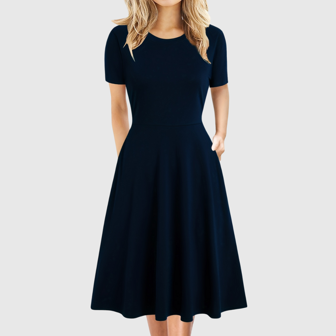 Evelyn Quinn | Vestito Estivo A-Line Retro