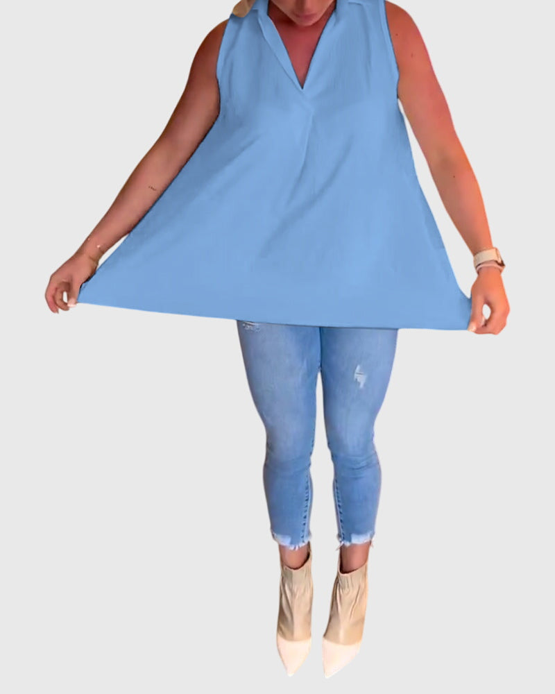 Lina™ | Top Senza Maniche