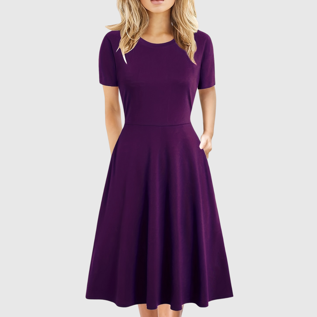 Evelyn Quinn | Vestito Estivo A-Line Retro