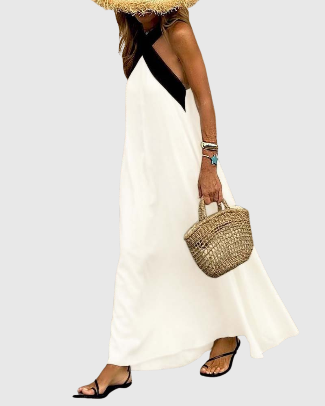 Orella | Abito con Collo Incrociato