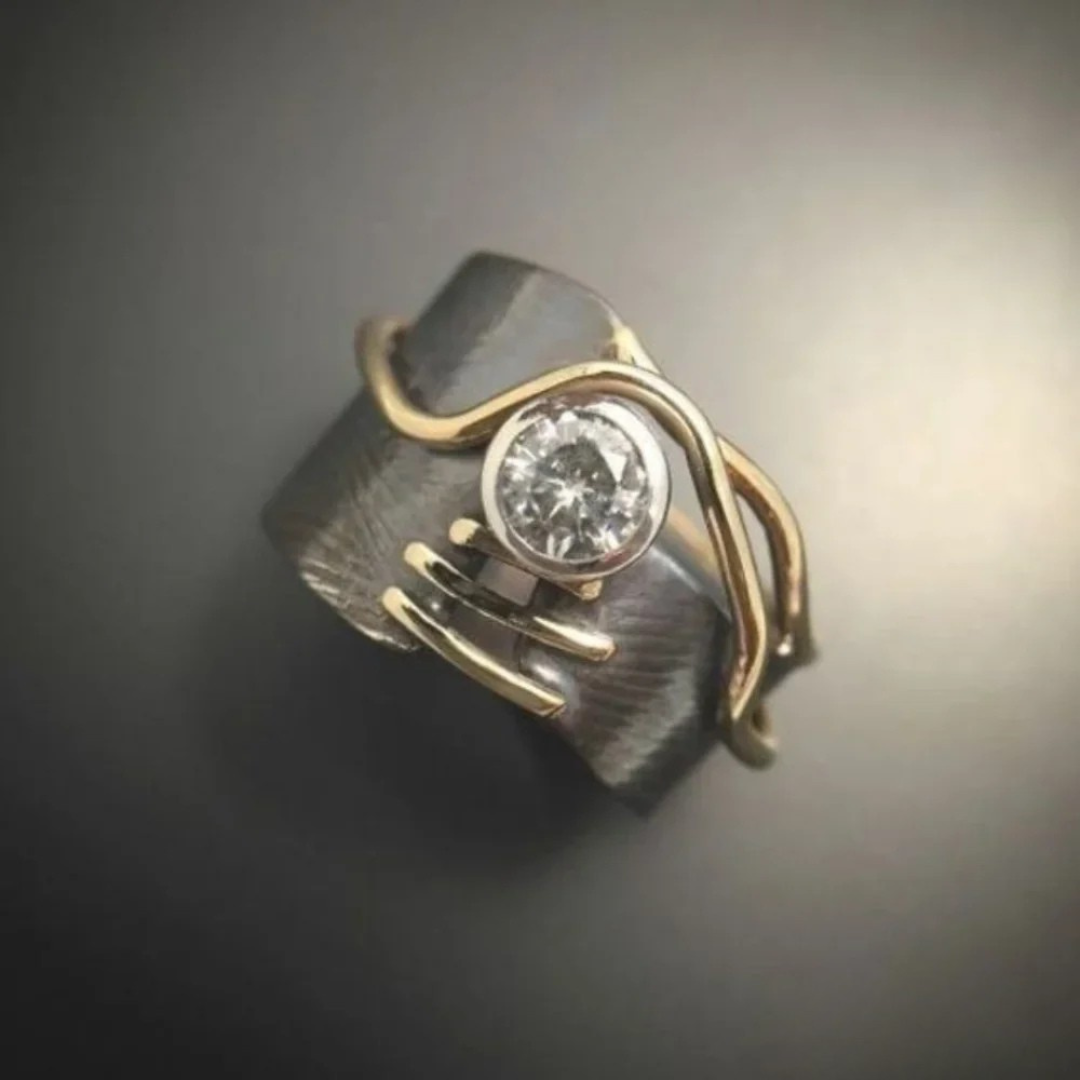 Anello Vintage Silver Glow