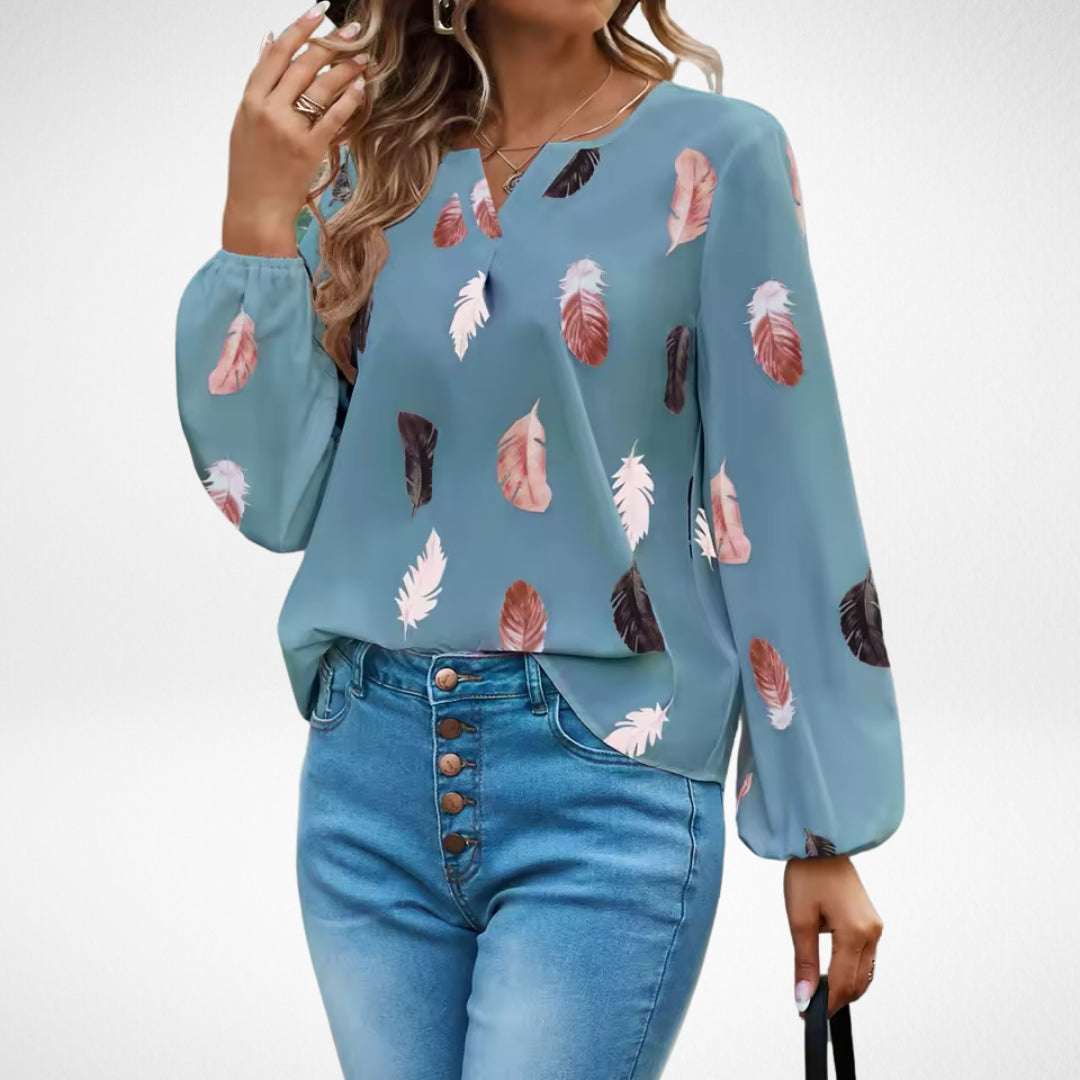 Nicole™ | Blusa Fit di Fiducia