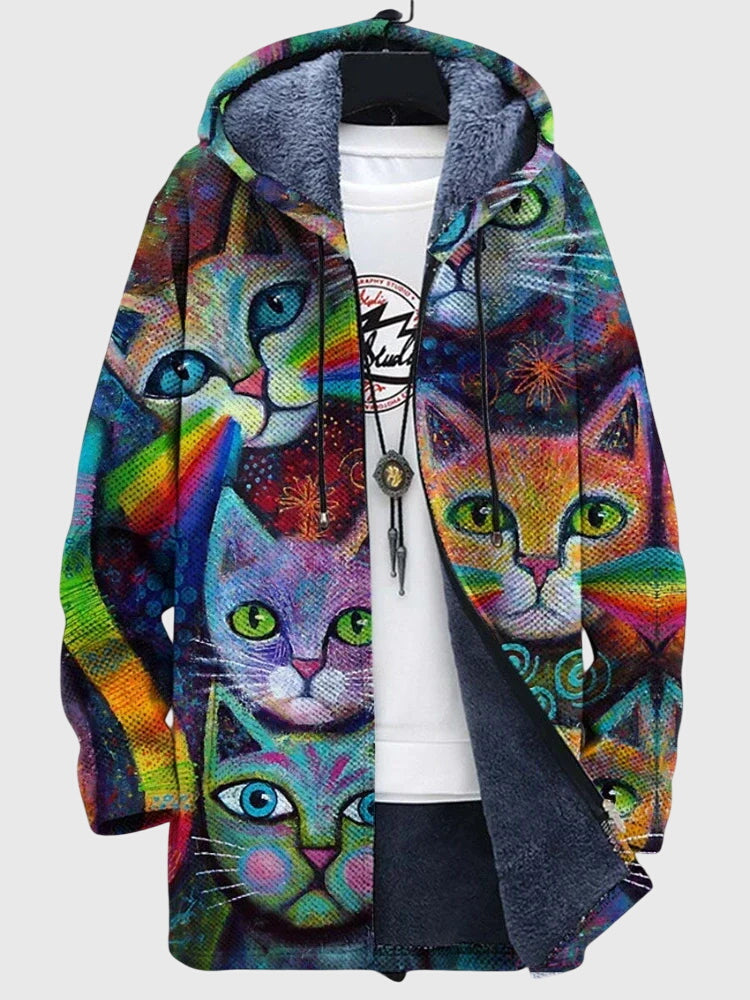 Anna™ - Giacca con stampa artistica