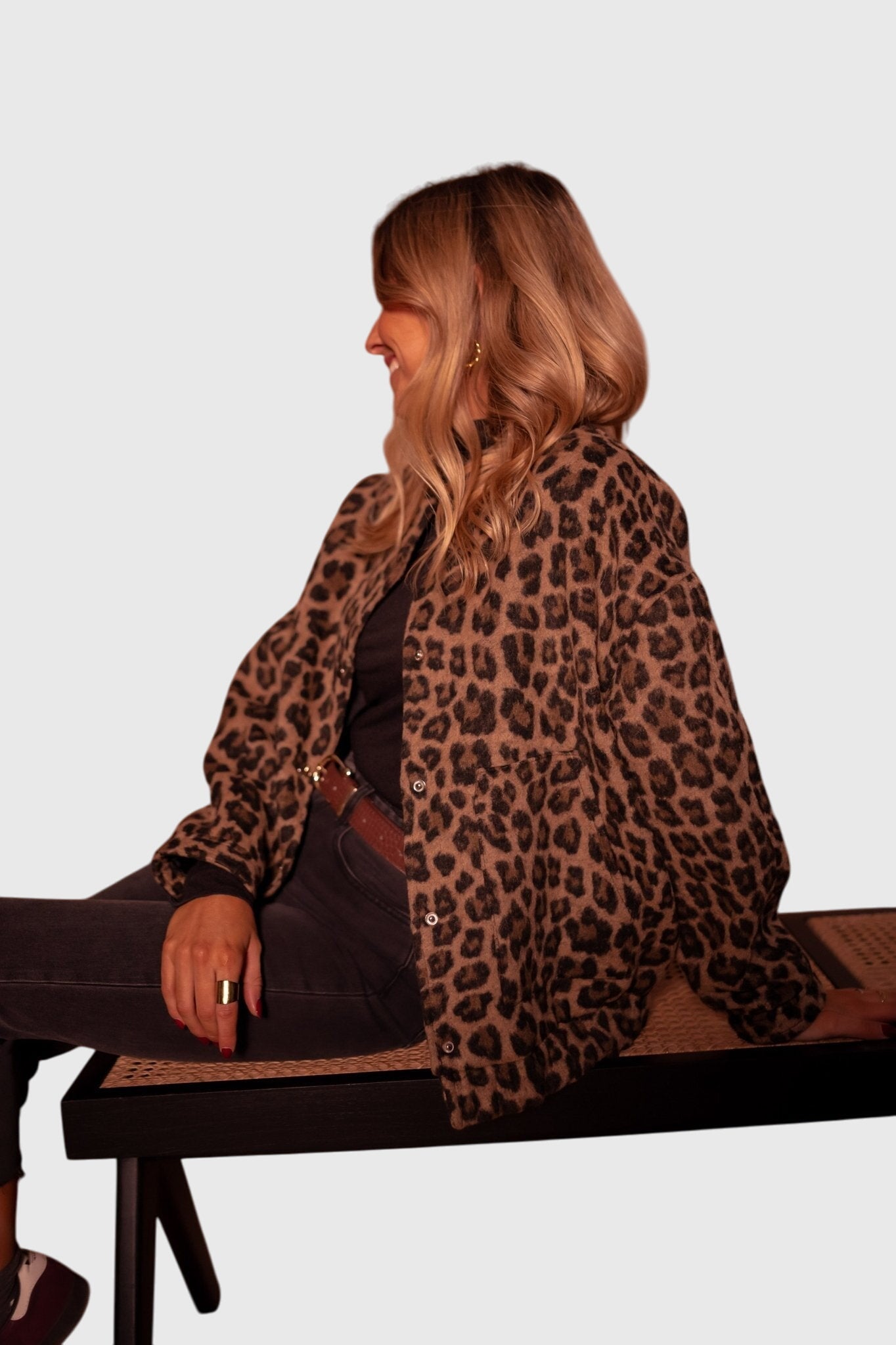 Elodie | Giacca Stile Leopardo