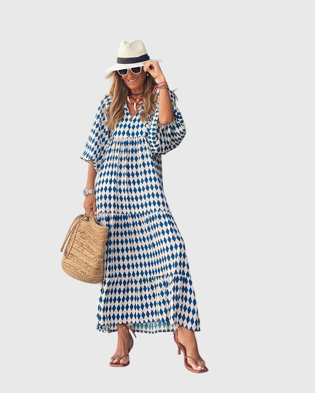 Sarah™ - Abito Maxi Boho