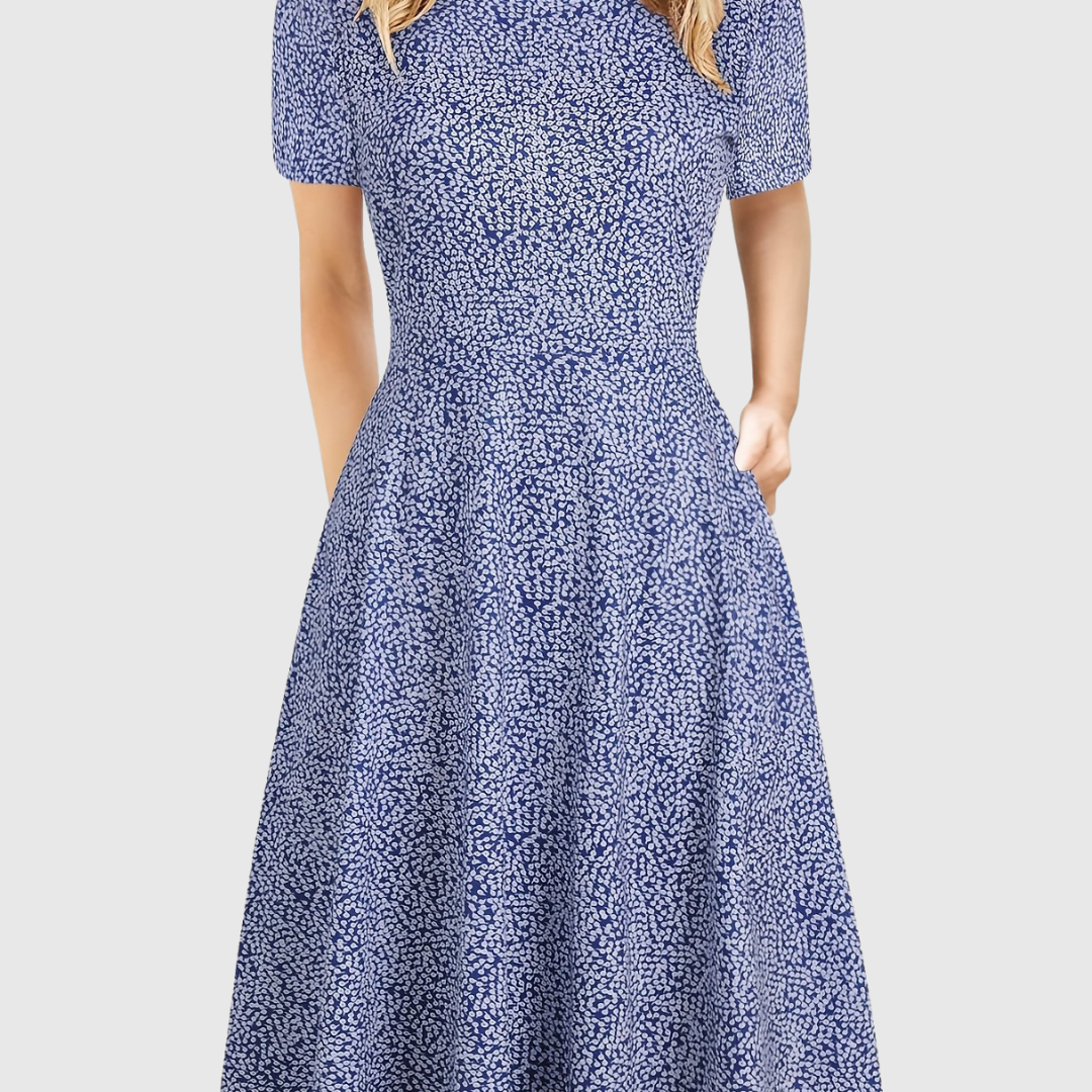 Evelyn Quinn | Vestito Estivo A-Line Retro