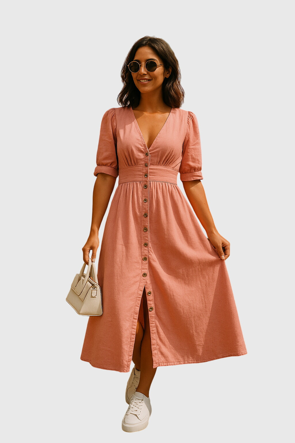 Jacqueline™ | Abito in Denim Elegante