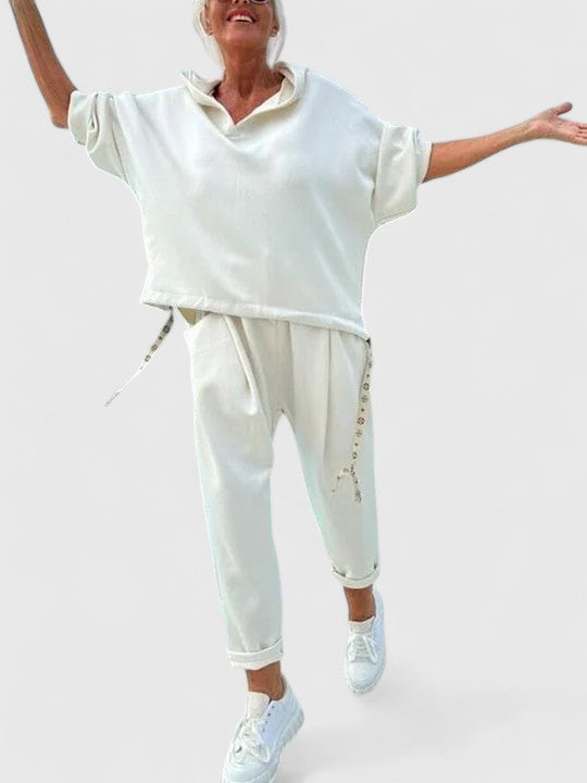 Sally | Set di Felpa Con Cappuccio Confortevole