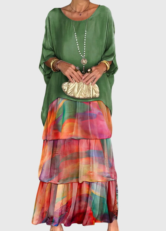 Susan™ | Abito Elegante Lungo e Fluente