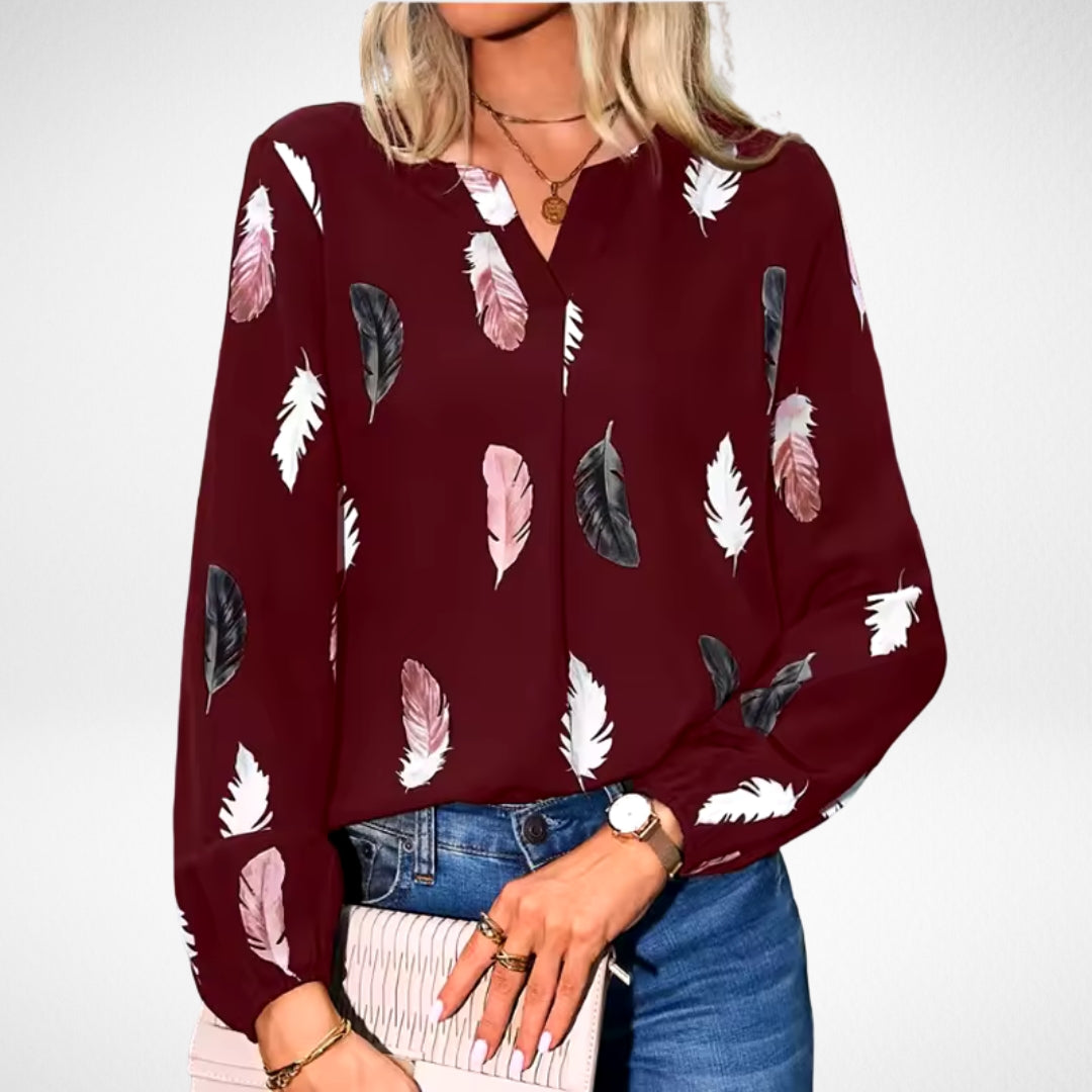 Nicole™ | Blusa Fit di Fiducia