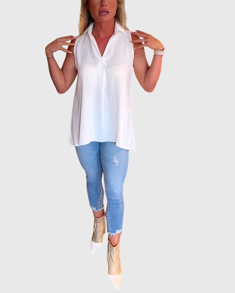 Lina™ | Top Senza Maniche