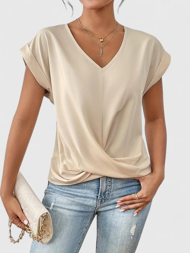 Mahrianne | Top V-Neck Confortevole