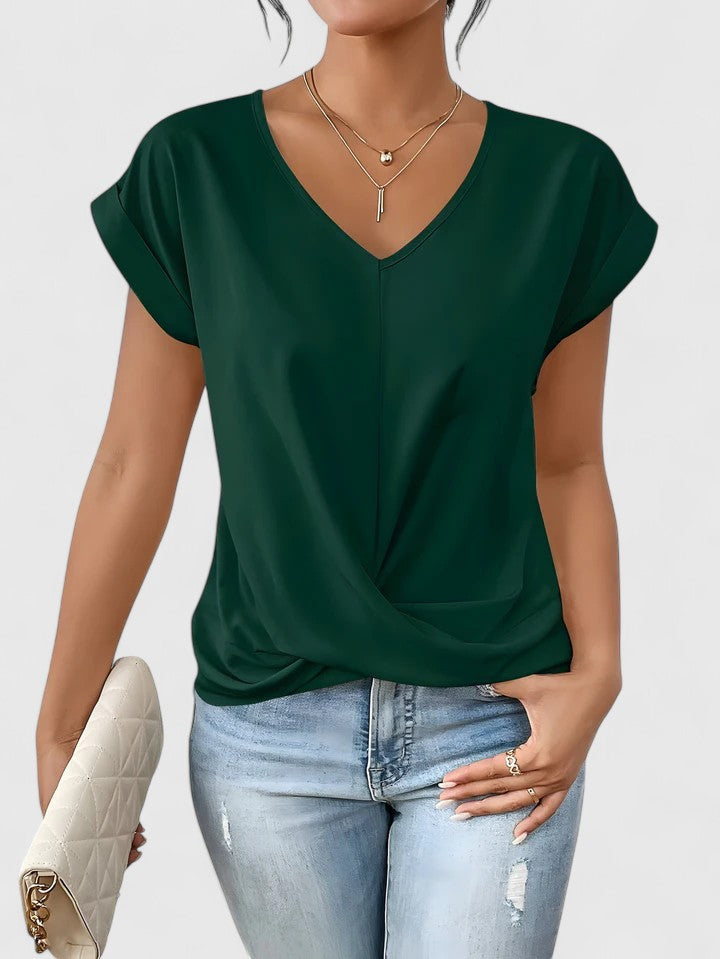 Mahrianne | Top V-Neck Confortevole