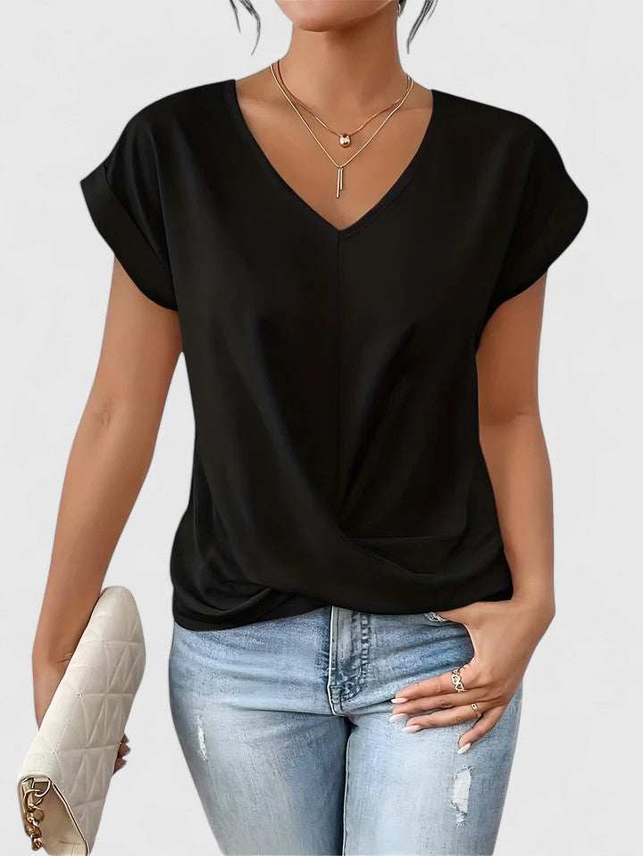 Mahrianne | Top V-Neck Confortevole