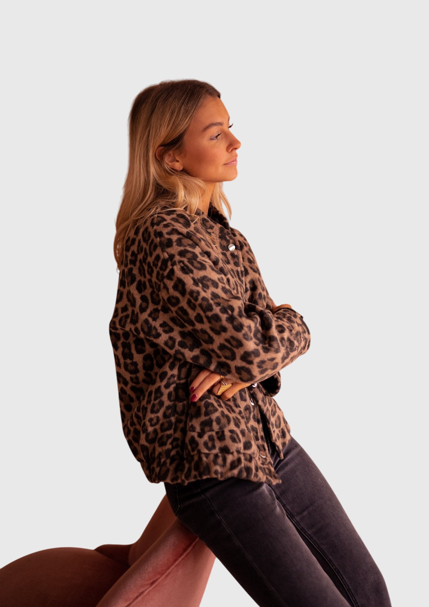 Elodie | Giacca Stile Leopardo
