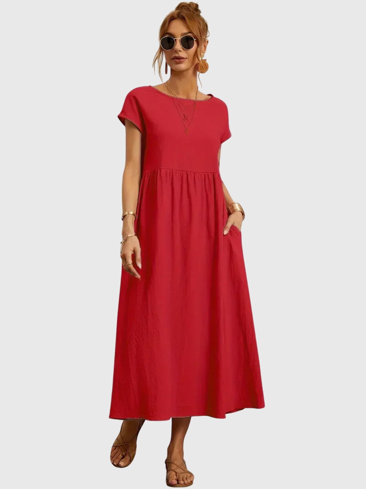 Giselle™ - Abito Casual con Tasche