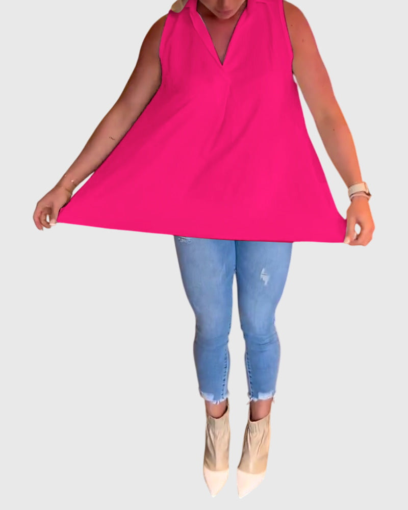 Lina™ | Top Senza Maniche