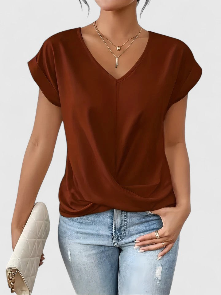 Mahrianne | Top V-Neck Confortevole