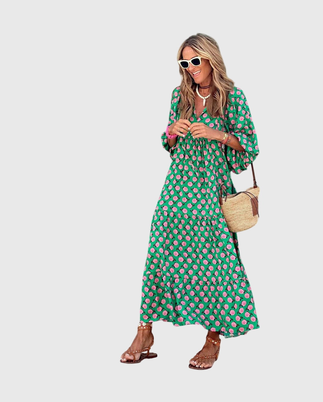 Sarah™ - Abito Maxi Boho