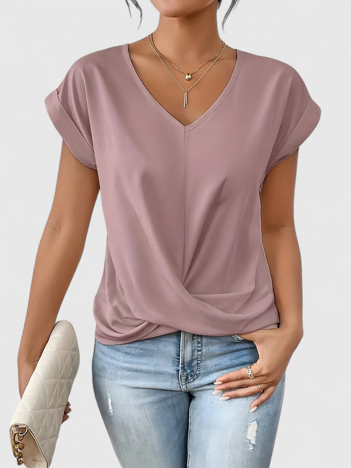 Mahrianne | Top V-Neck Confortevole