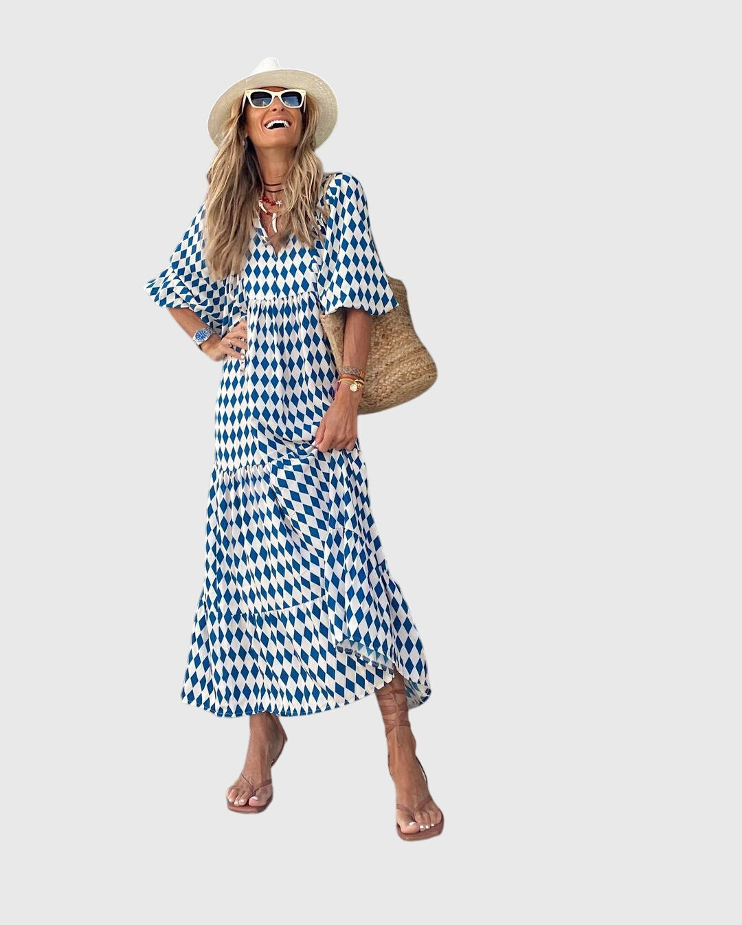 Sarah™ - Abito Maxi Boho