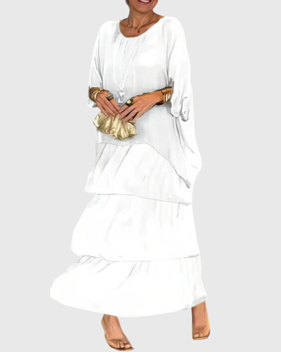 Susan™ | Abito Elegante Lungo e Fluente