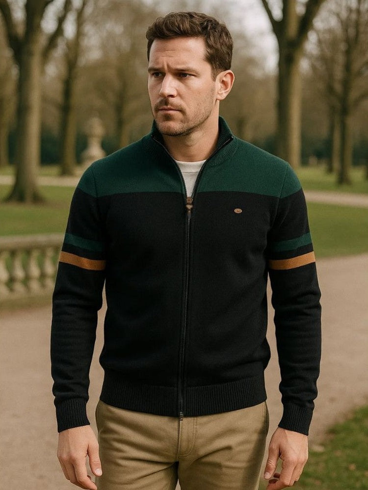 Anders™ | Cardigan in maglia con chiusura a zip