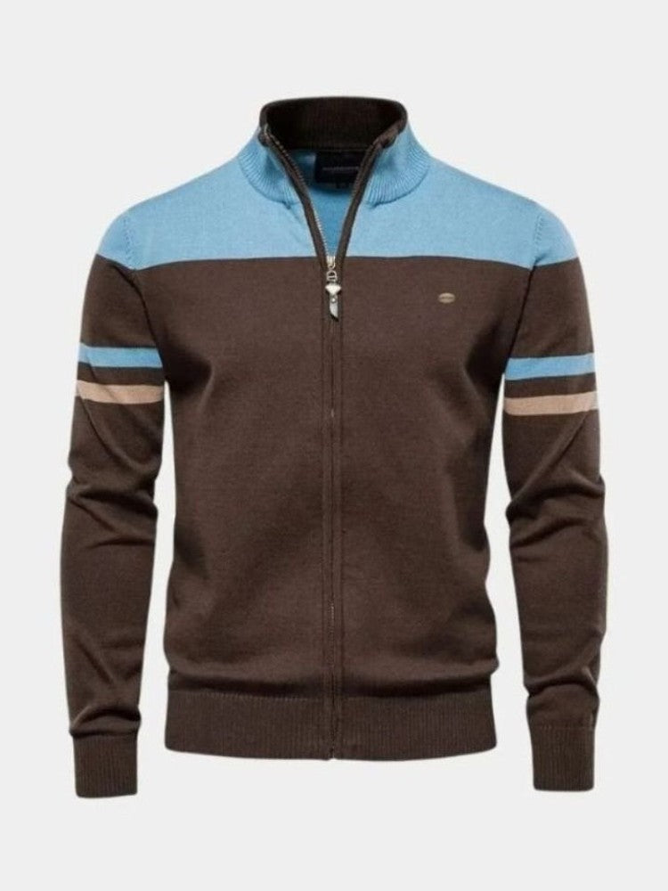 Anders™ | Cardigan in maglia con chiusura a zip