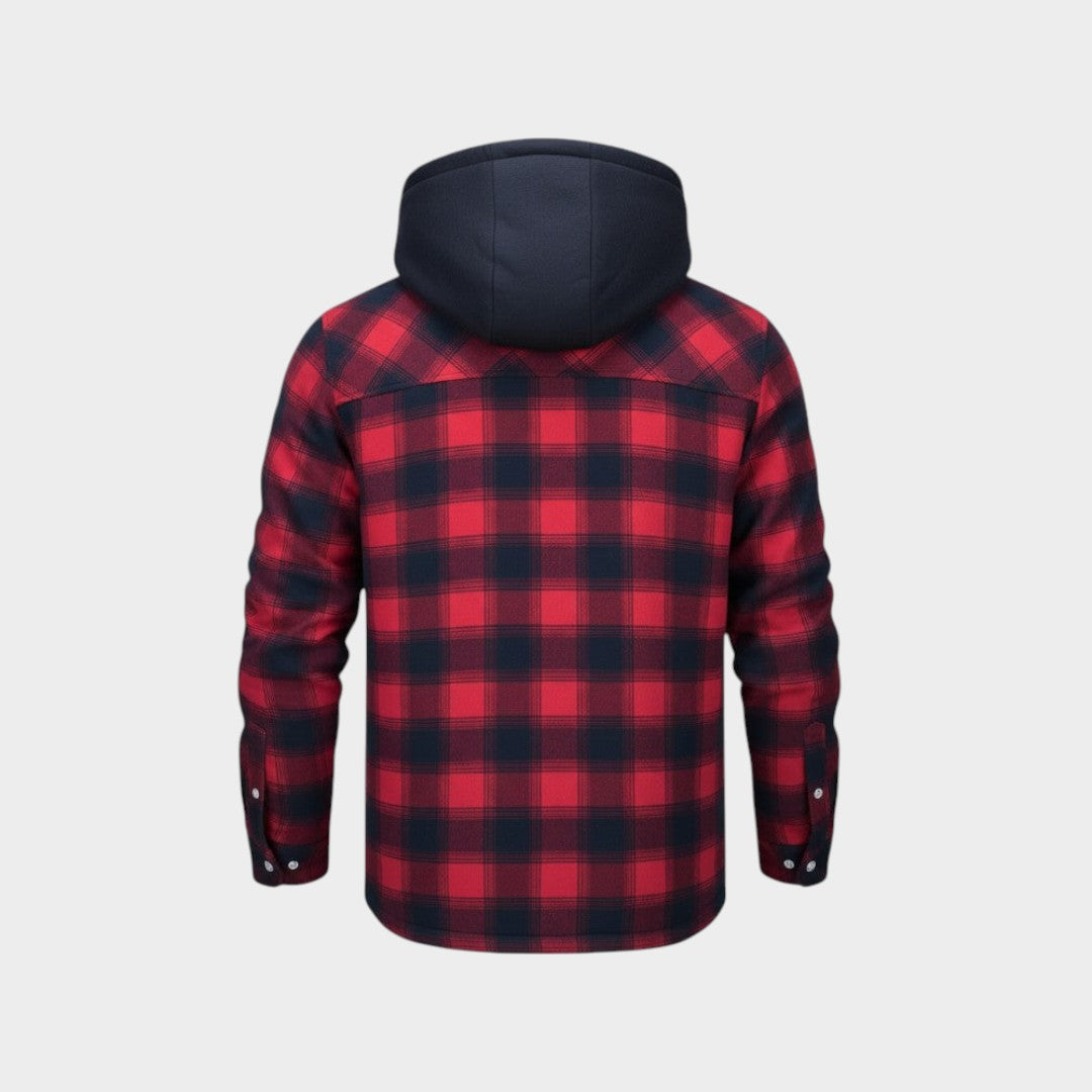 Asger™ | Giacca calda da uomo in misto lana premium