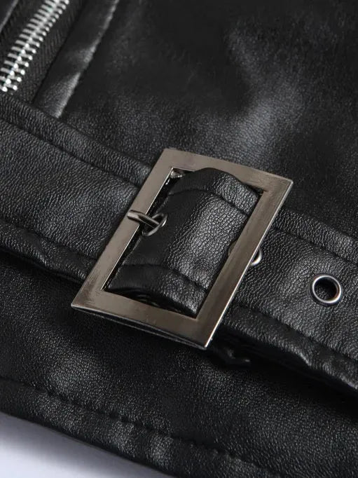 Austin™ | Giacca in Pelle Classica Biker