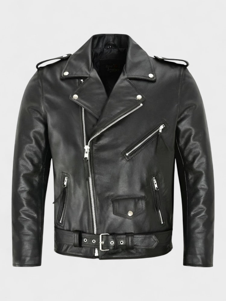 Austin™ | Giacca in Pelle Classica Biker