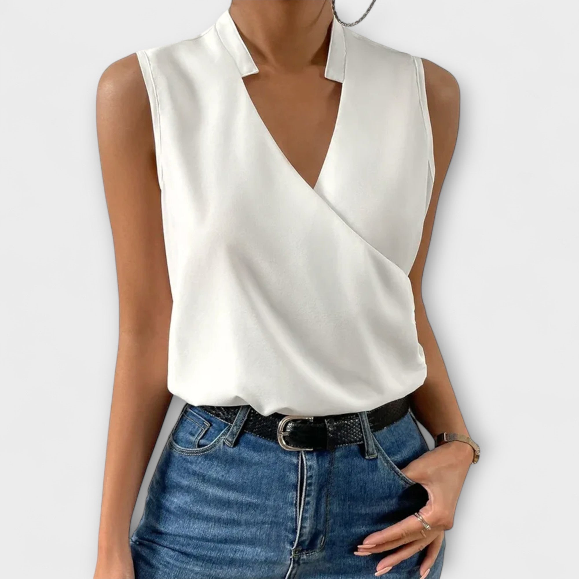 Loretta | Top V-neck sofisticato
