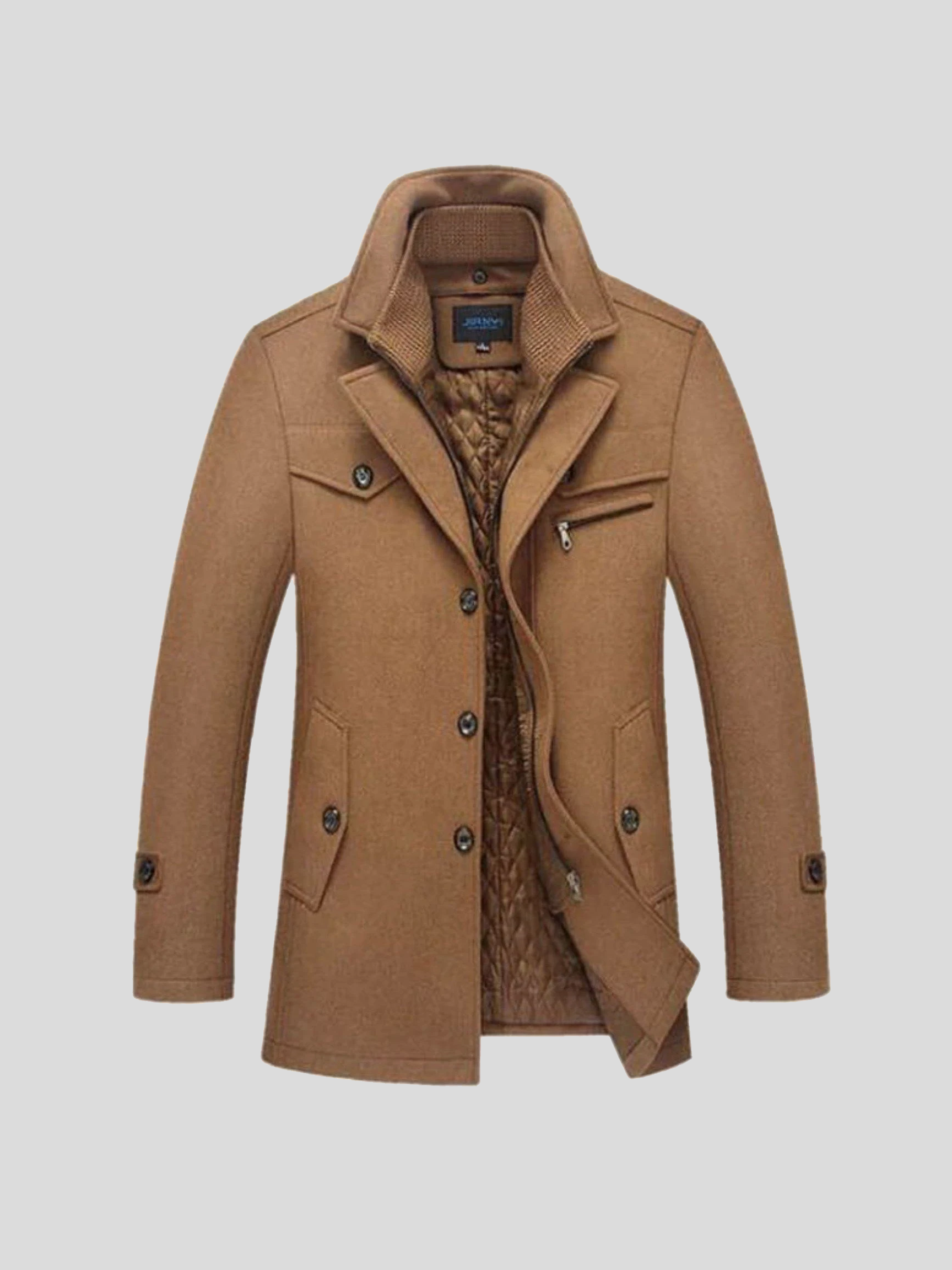 Nikolaj™ | Cappotto classico in lana