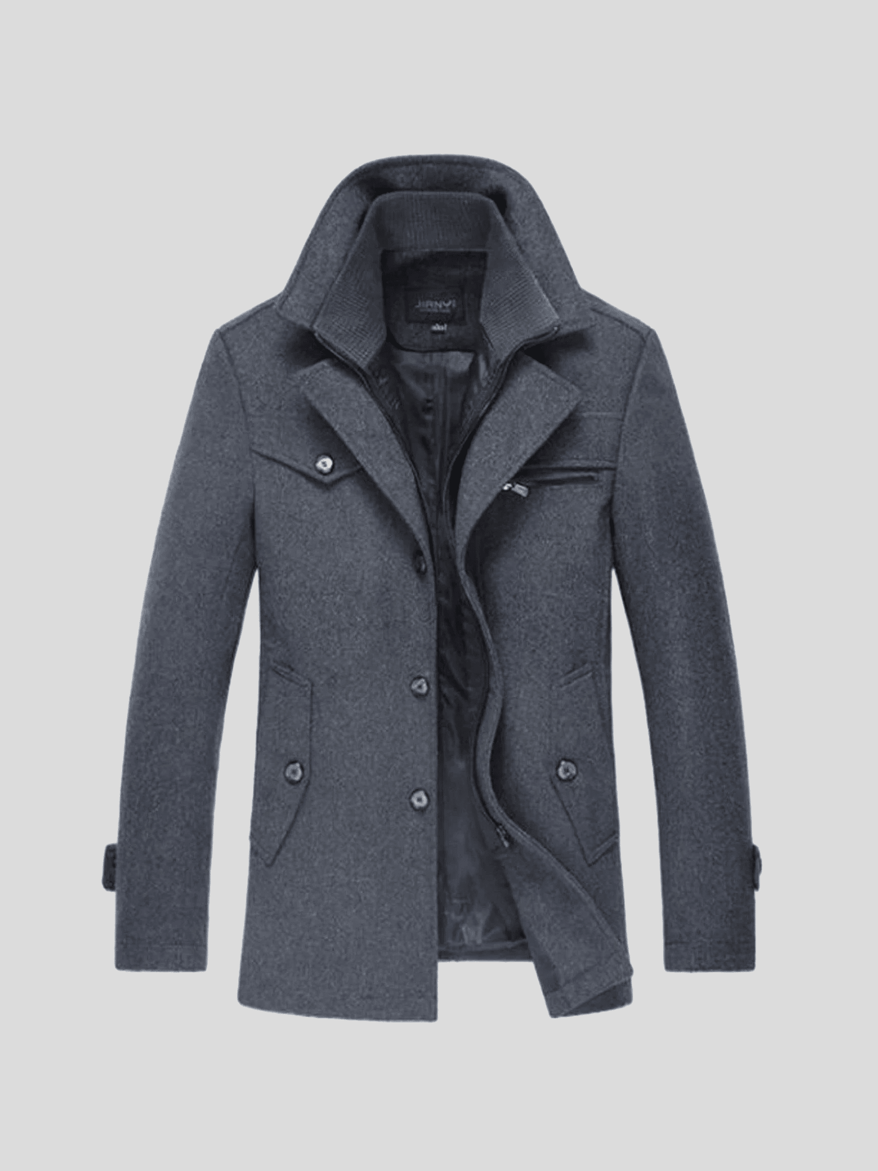 Nikolaj™ | Cappotto classico in lana
