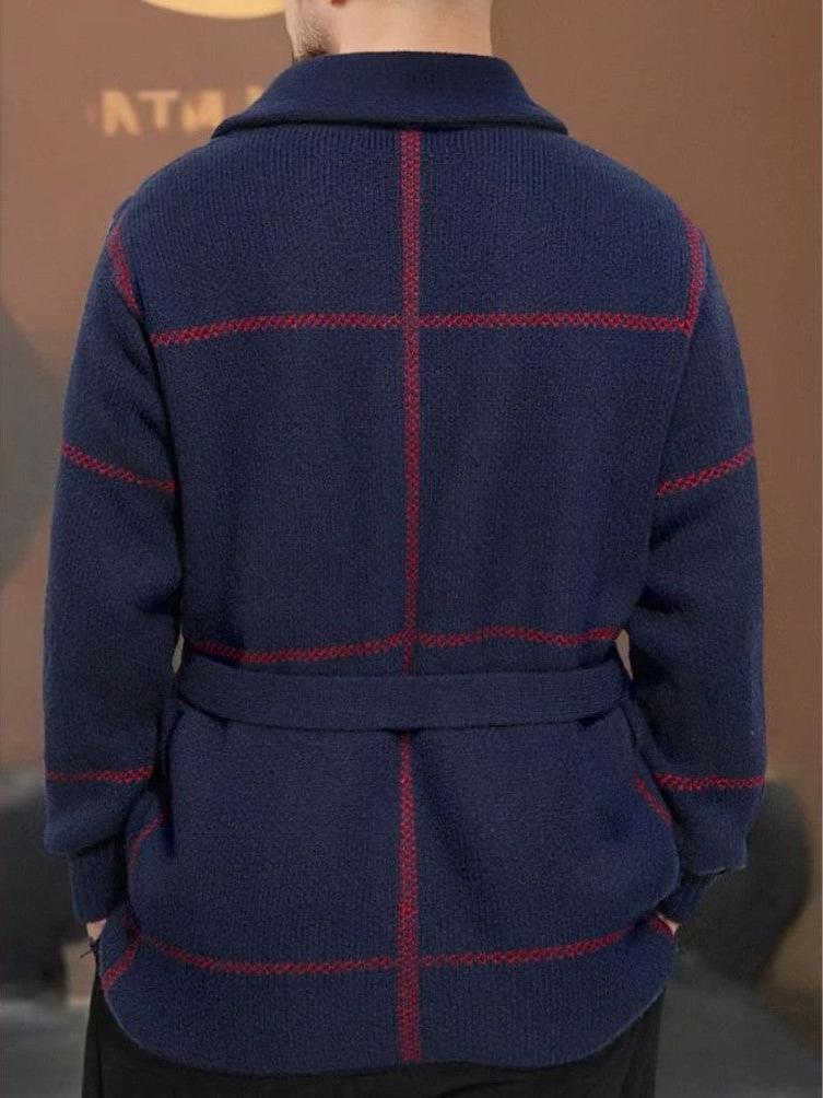 Rom™ | Giacca a maglia con cintura