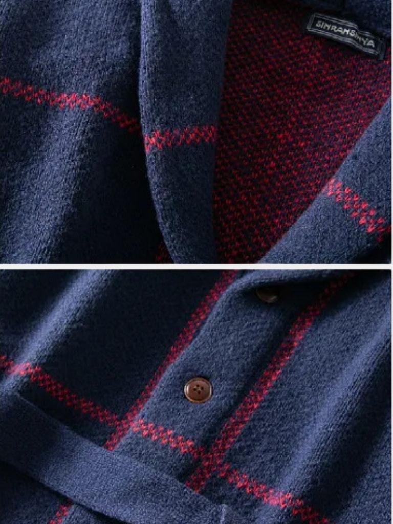 Rom™ | Giacca a maglia con cintura