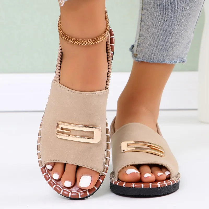 Gianna | Sandali con Tacco Wedge Ortopedici™