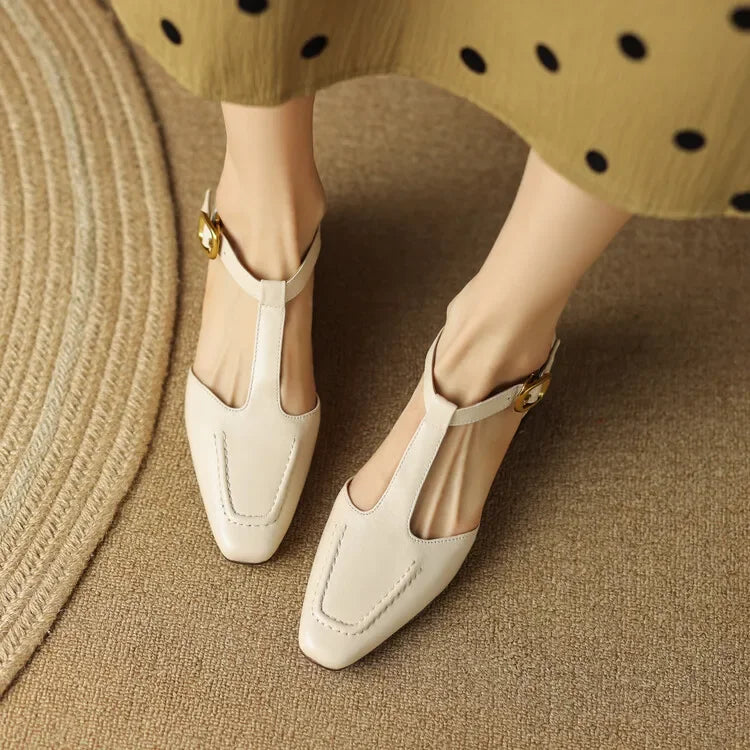 Annabelle | Scarpe in Pelle Vintage