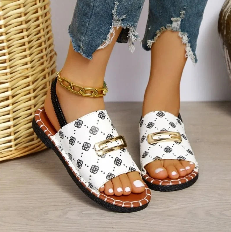Gianna | Sandali con Tacco Wedge Ortopedici™