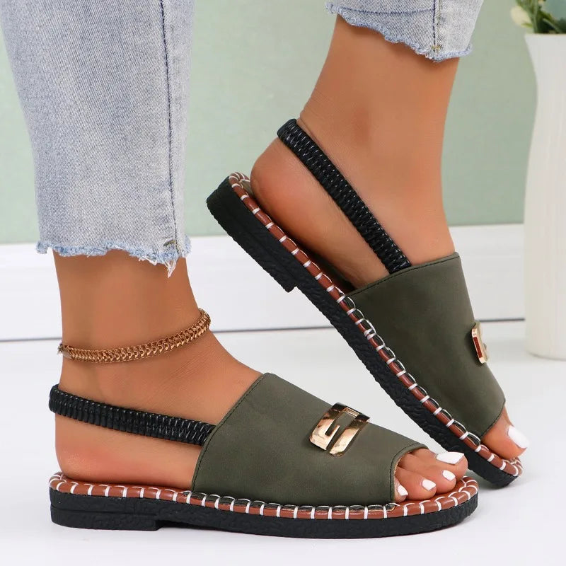 Gianna | Sandali con Tacco Wedge Ortopedici™
