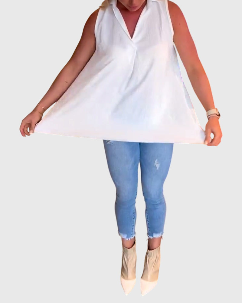 Lina™ | Top Senza Maniche