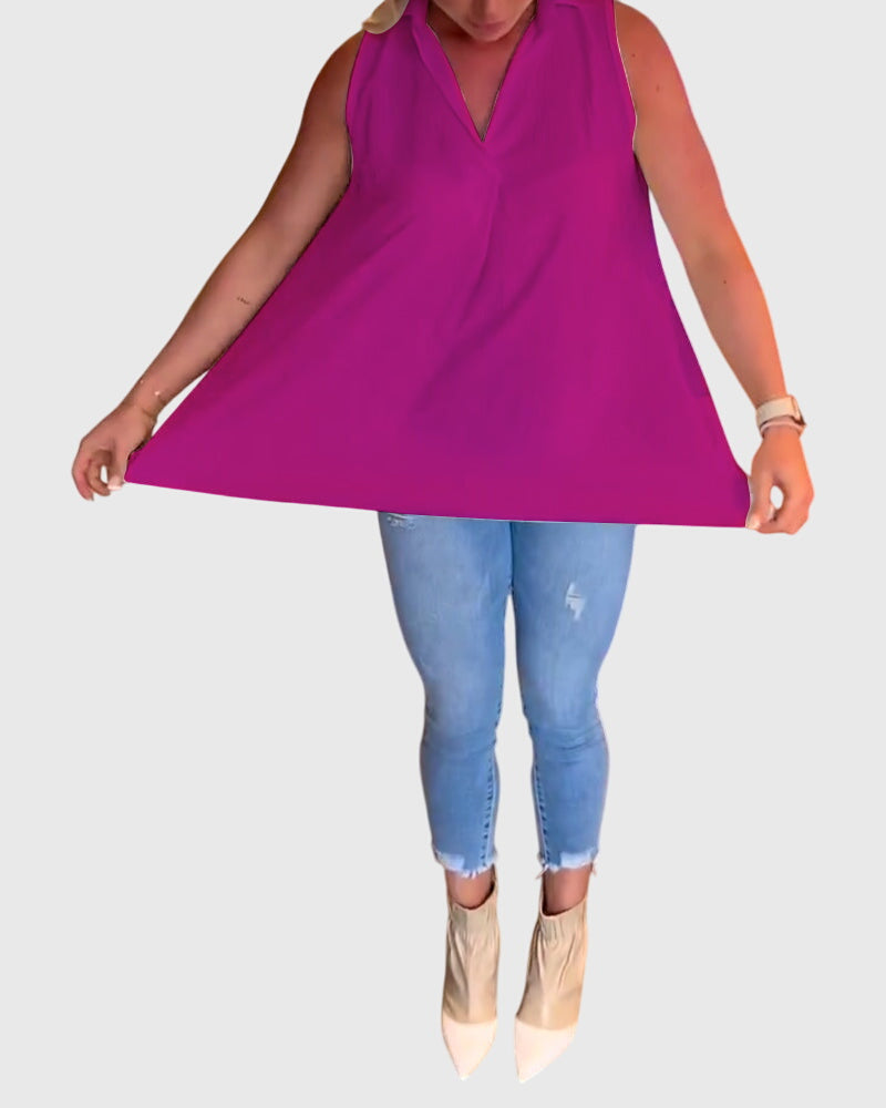 Lina™ | Top Senza Maniche