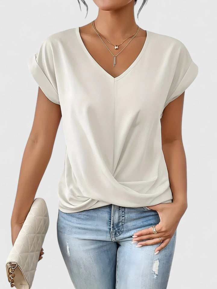 Mahrianne | Top V-Neck Confortevole