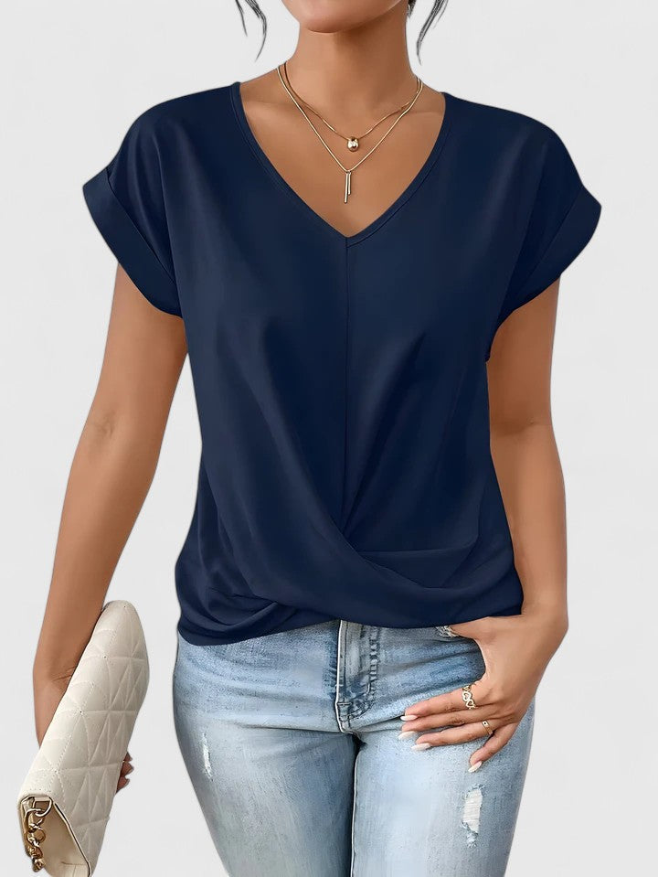 Mahrianne | Top V-Neck Confortevole