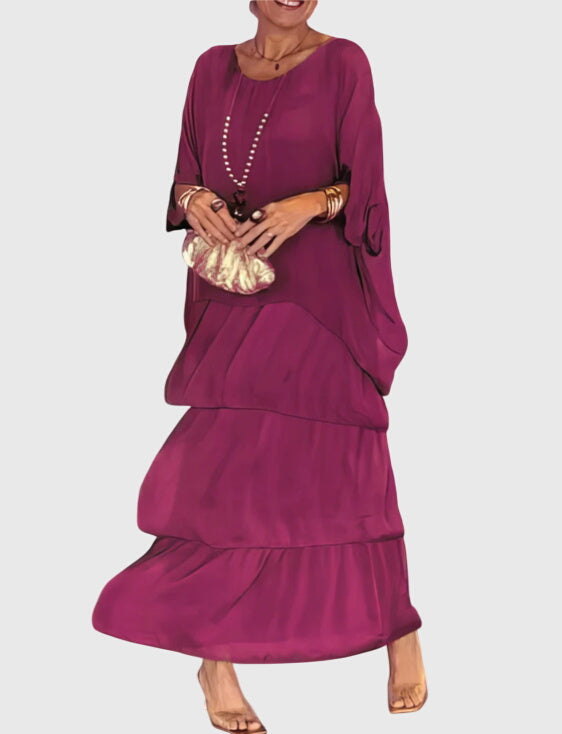 Susan™ | Abito Elegante Lungo e Fluente