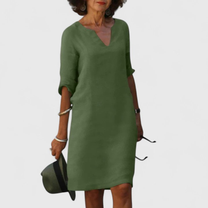 Taylor | Abito V-Neck Confortevole