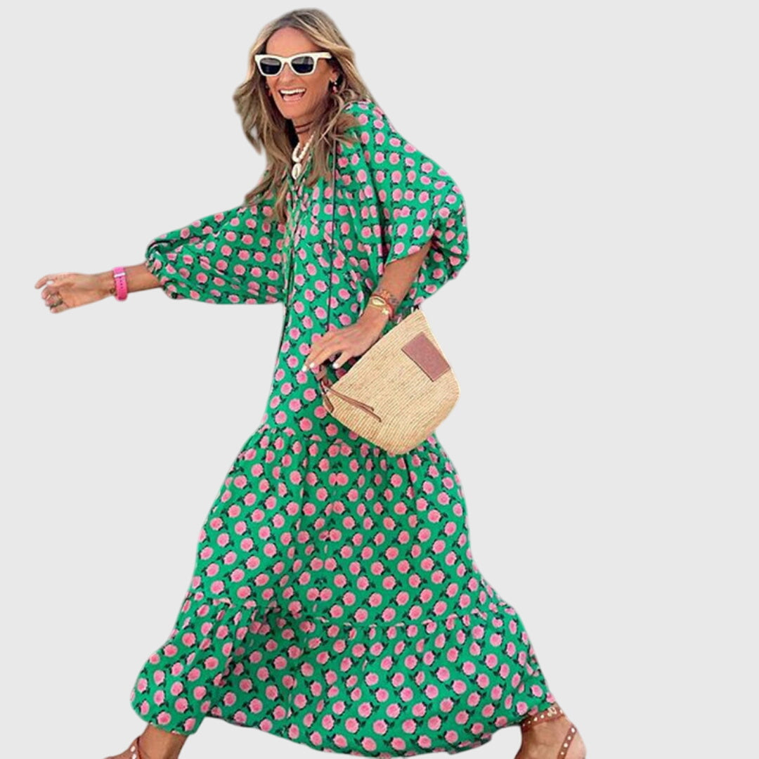 Sarah™ - Abito Maxi Boho